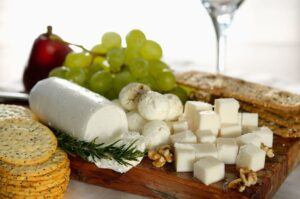What to know about cheese- Fresh goat milk cheeses