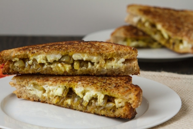 Curried Grilled Cheese - The Cheese Shark